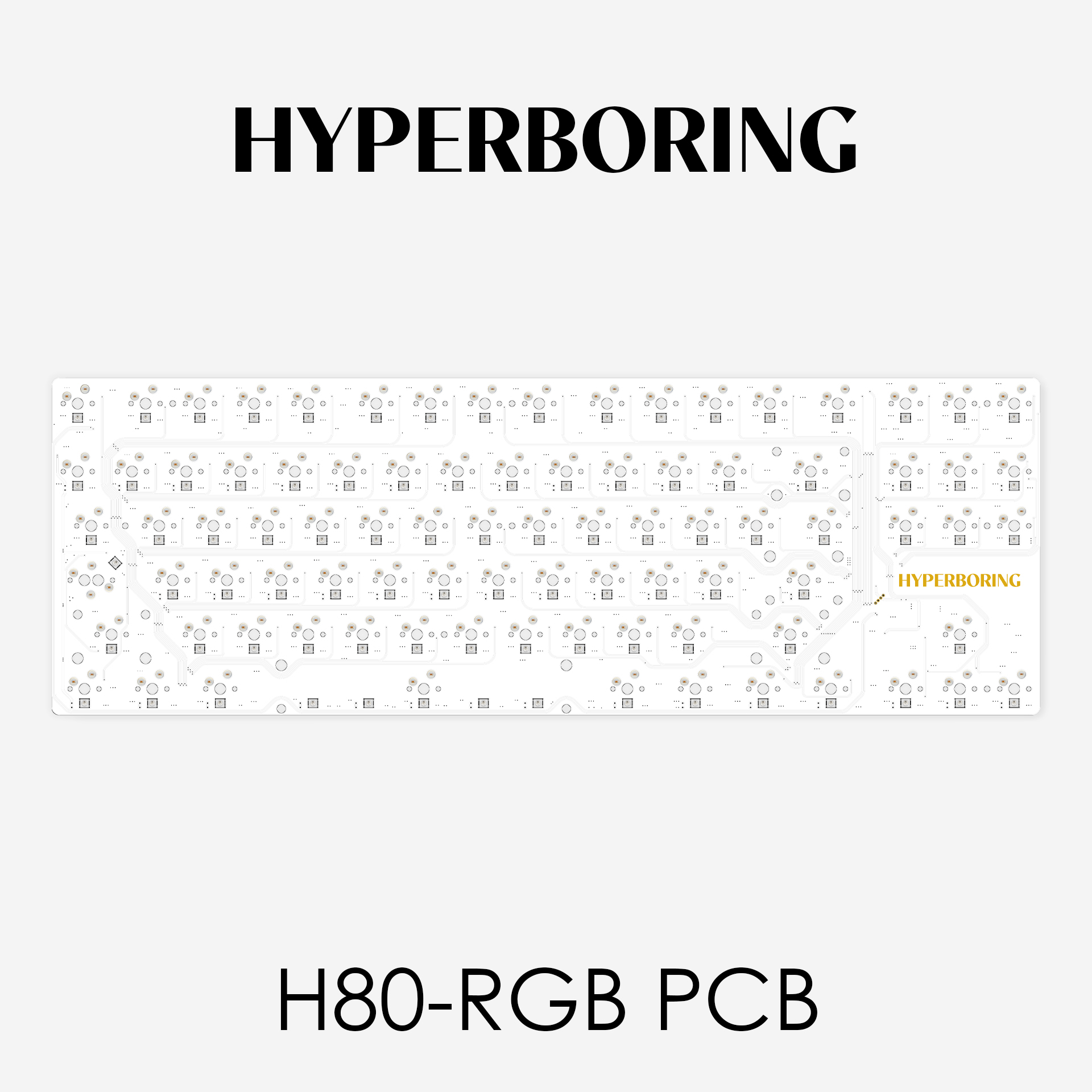 Hot Swap Pcb - H80 RGB TKL 87 keys Wired