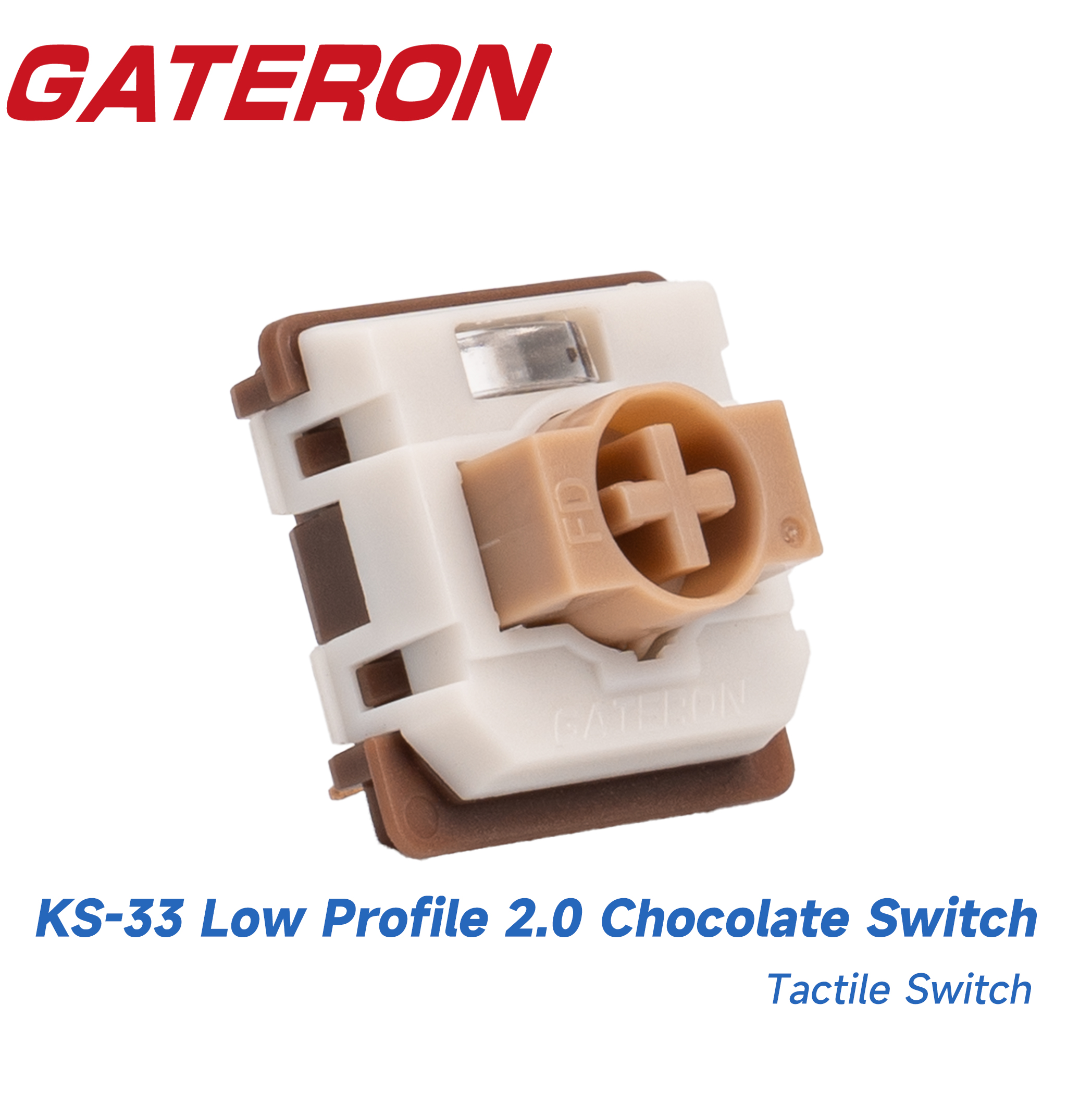 Hot Swap Pcb - GATERON KS-33 Low Profile 2.0 Chocolate