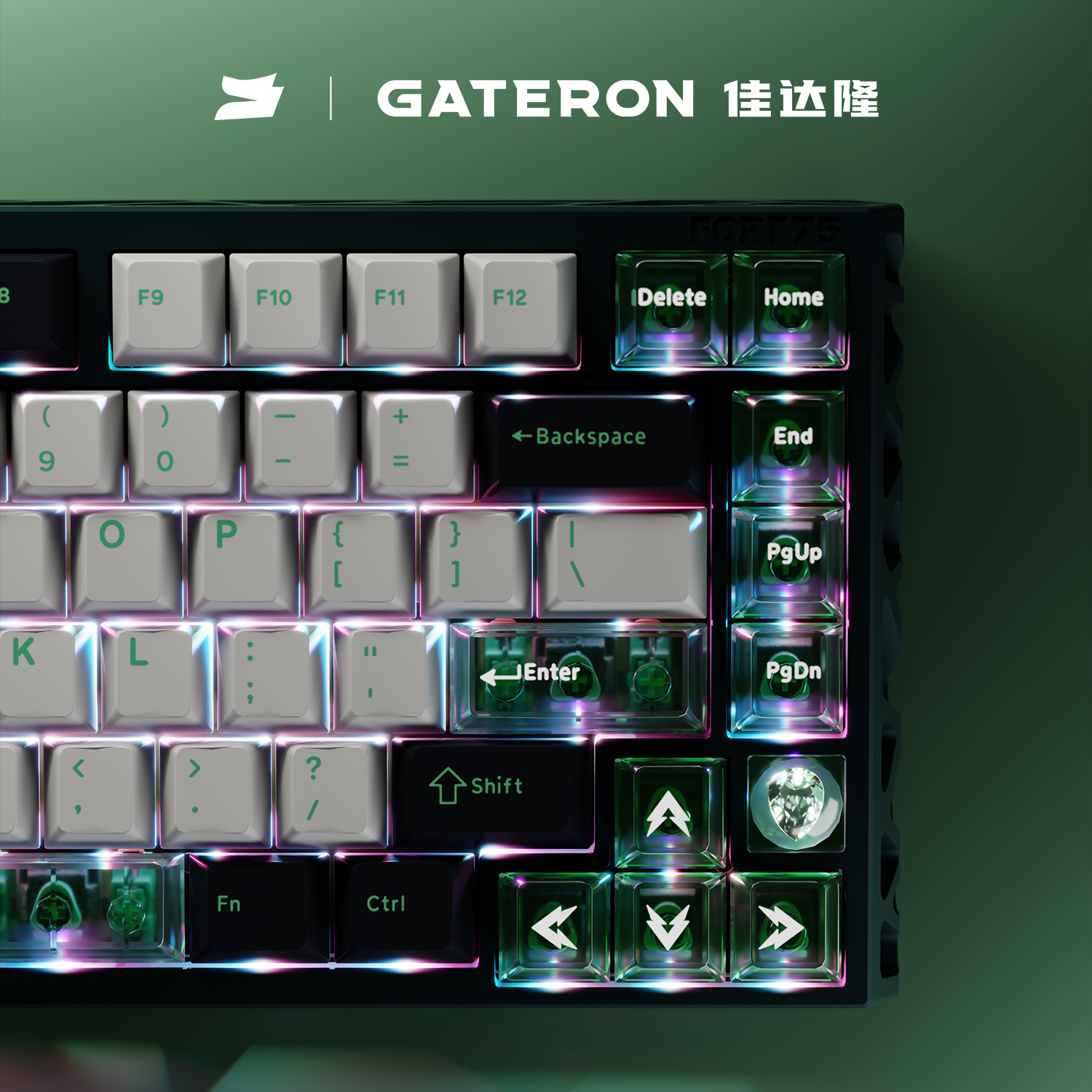 Gaming Keyboard Magnetic Switches - GATERON FORT75 Keyboard Set, Custom GT75