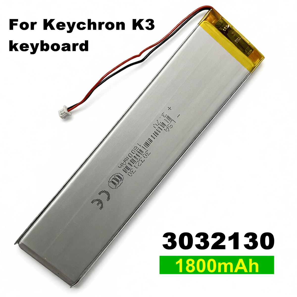 Gaming Keyboard Tester - 1-10 Pcs 3.7V 1800mAh 3032130 Li-Polymer
