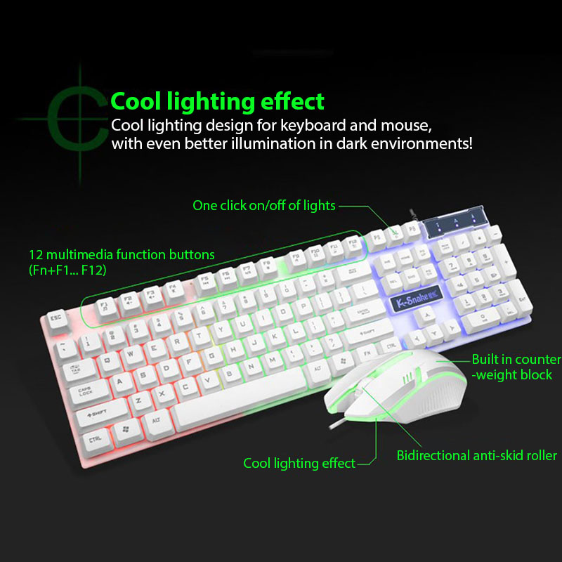 KM320 Keyboard And Mouse Set W - Gaming Keyboard Mouse And Headset Combo incelemesi ve fiyatı