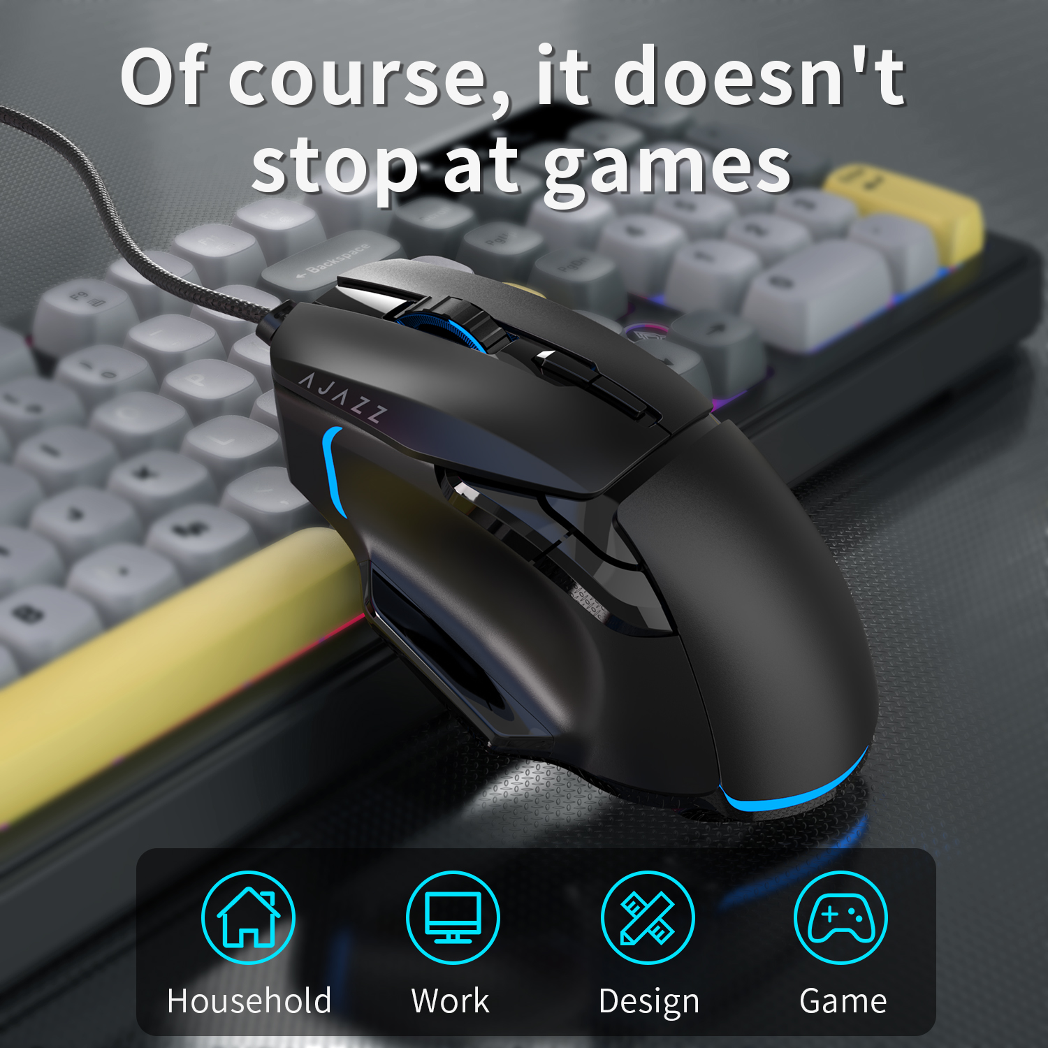AJAZZ AT120 Bundle: Gaming Key - Gaming Keyboard Affordable incelemesi ve fiyatı