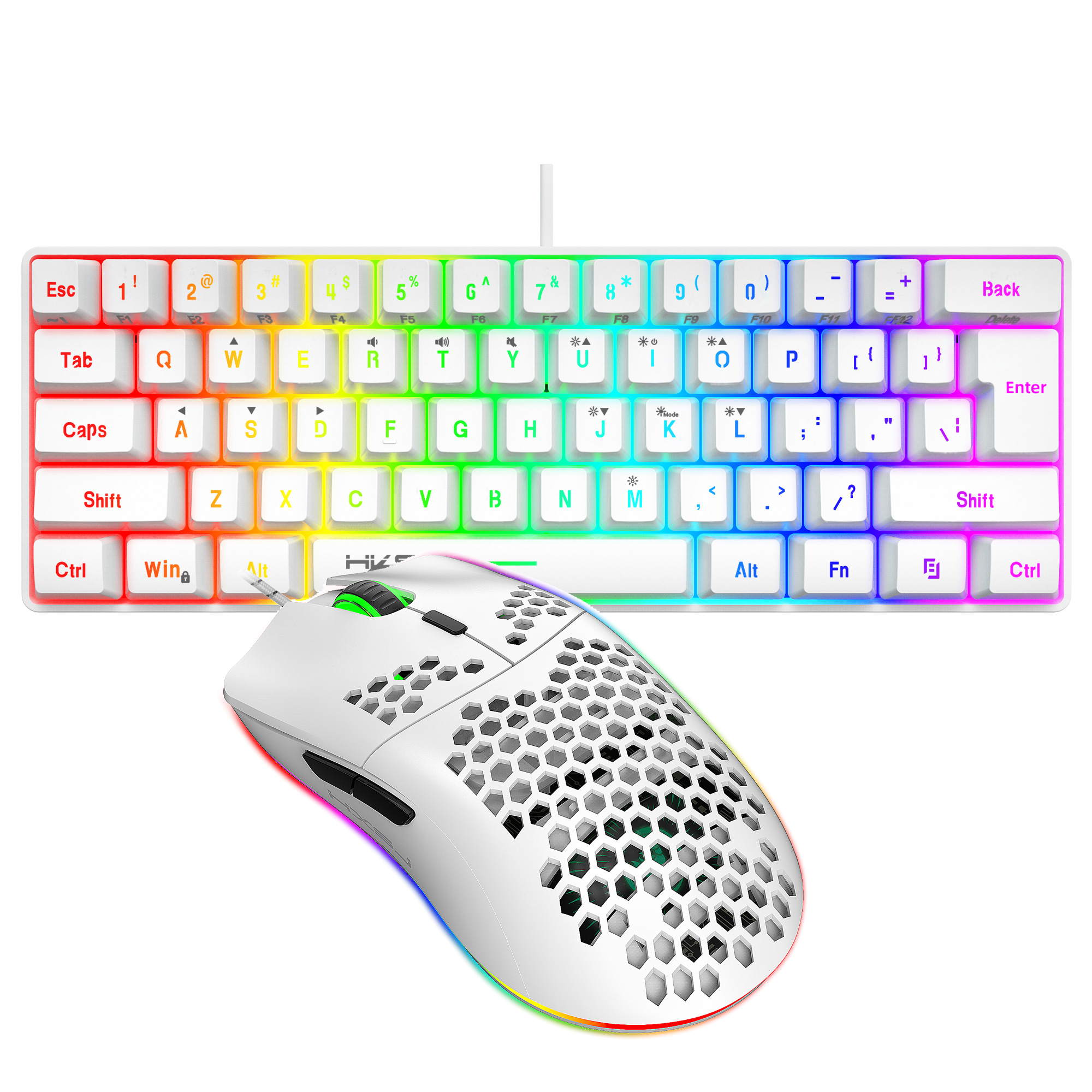 Hot selling HXSJ 61 keys V700  - Gaming Keyboard Extension incelemesi ve fiyatı