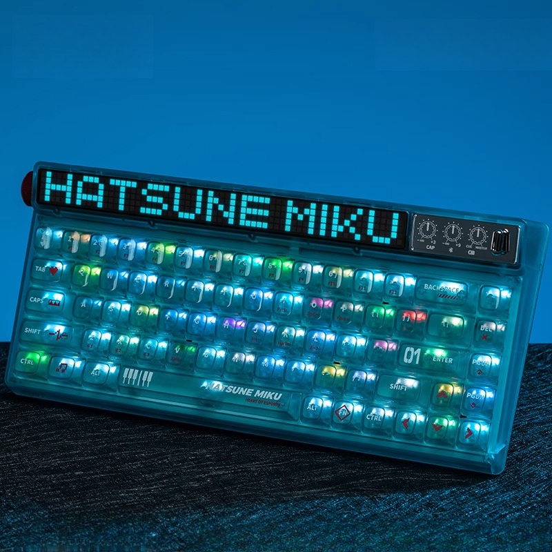 Anime Hatsune Miku Series Mech - Gaming Keyboard Wireless incelemesi ve fiyatı