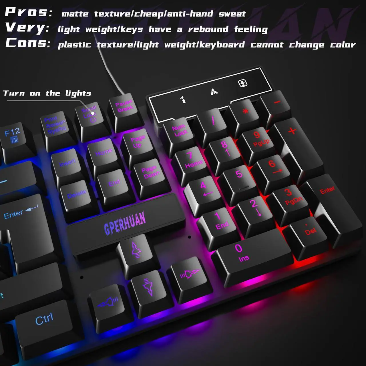 Wired Gaming Keyboard and Mous - Gaming Keyboard Mouse And Headset Combo incelemesi ve fiyatı