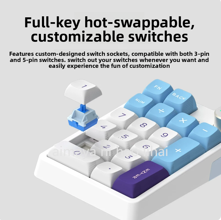 Kzzi K20 Mini Keypad Three Mod - Gaming Keyboard Wireless incelemesi ve fiyatı