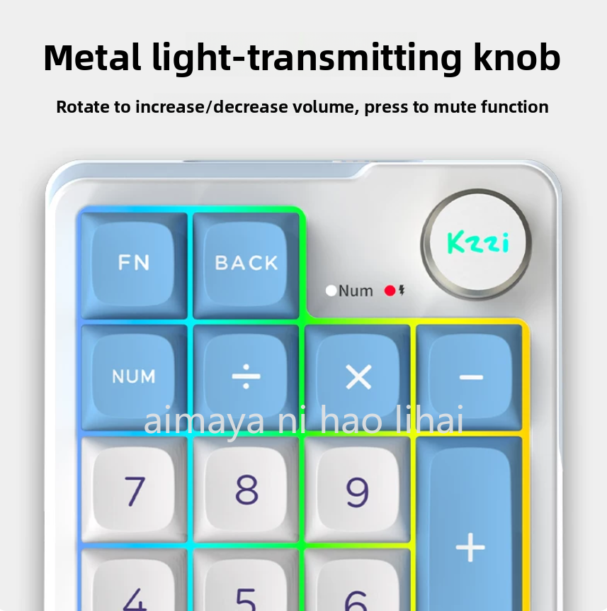 Kzzi K20 Mini Keypad Three Mod - Gaming Keyboard Wireless incelemesi ve fiyatı