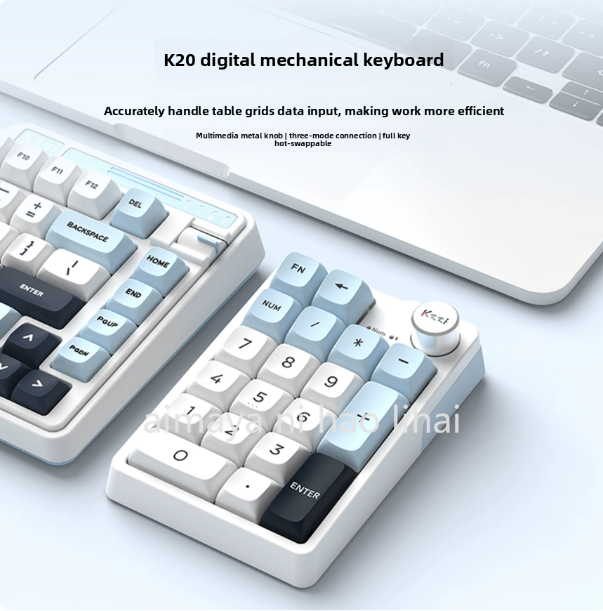 Kzzi K20 Mini Keypad Three Mod - Gaming Keyboard Wireless incelemesi ve fiyatı