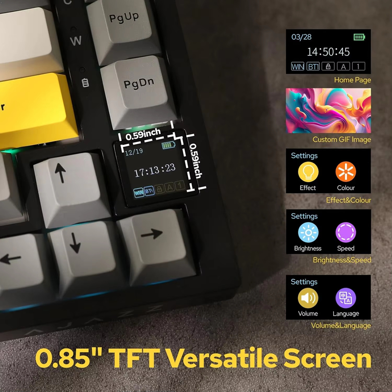 AK820/AK820Pro Gaming Mechanic - Gaming Keyboard Wireless incelemesi ve fiyatı