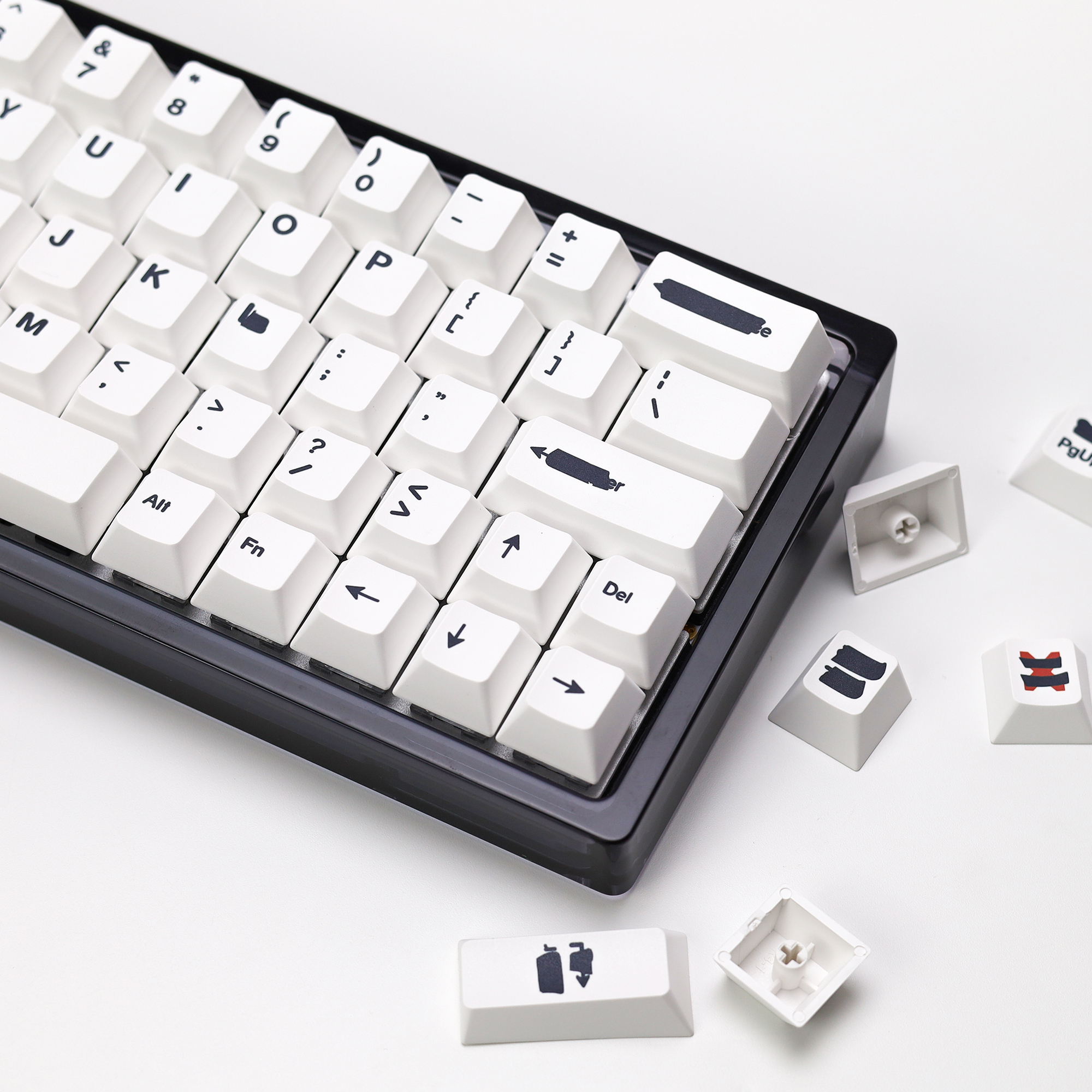 KBDiy Retro GMK Redacted Keyca - Gaming Keyboard No Number Pad incelemesi ve fiyatı