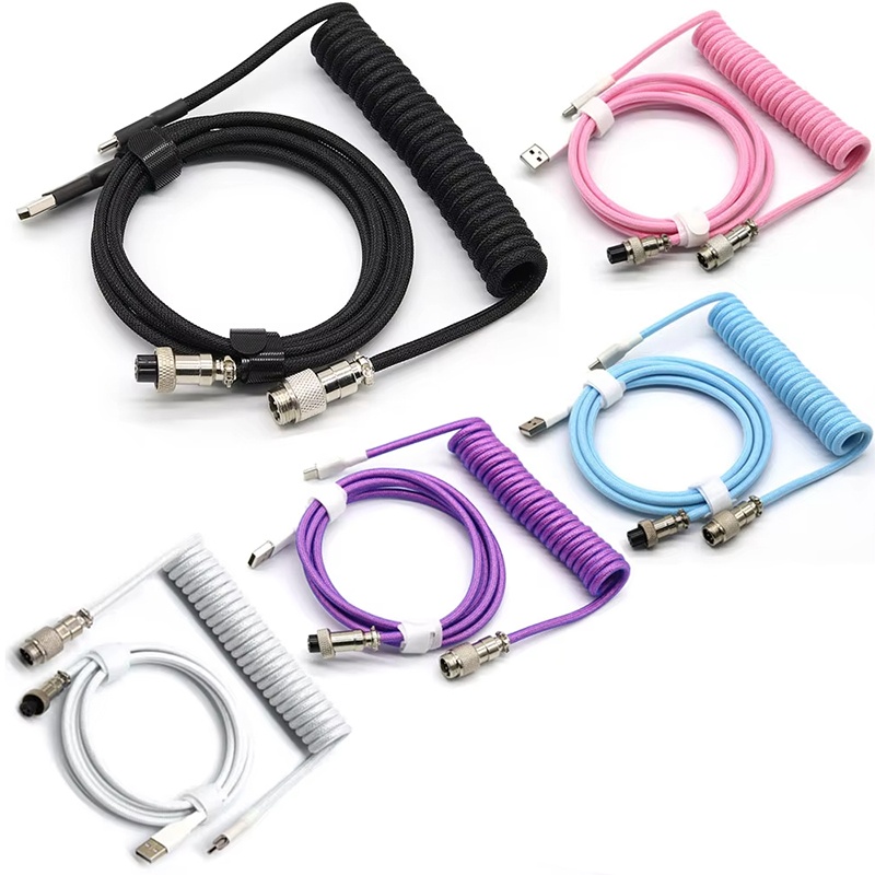 Mechanical Keyboard Coiled Cab - Coiled Usb Cable incelemesi ve fiyatı