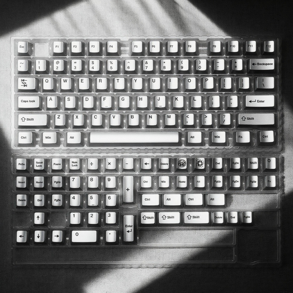 Silver Metallic Paint Small Fu - Gaming Keyboard Extension incelemesi ve fiyatı