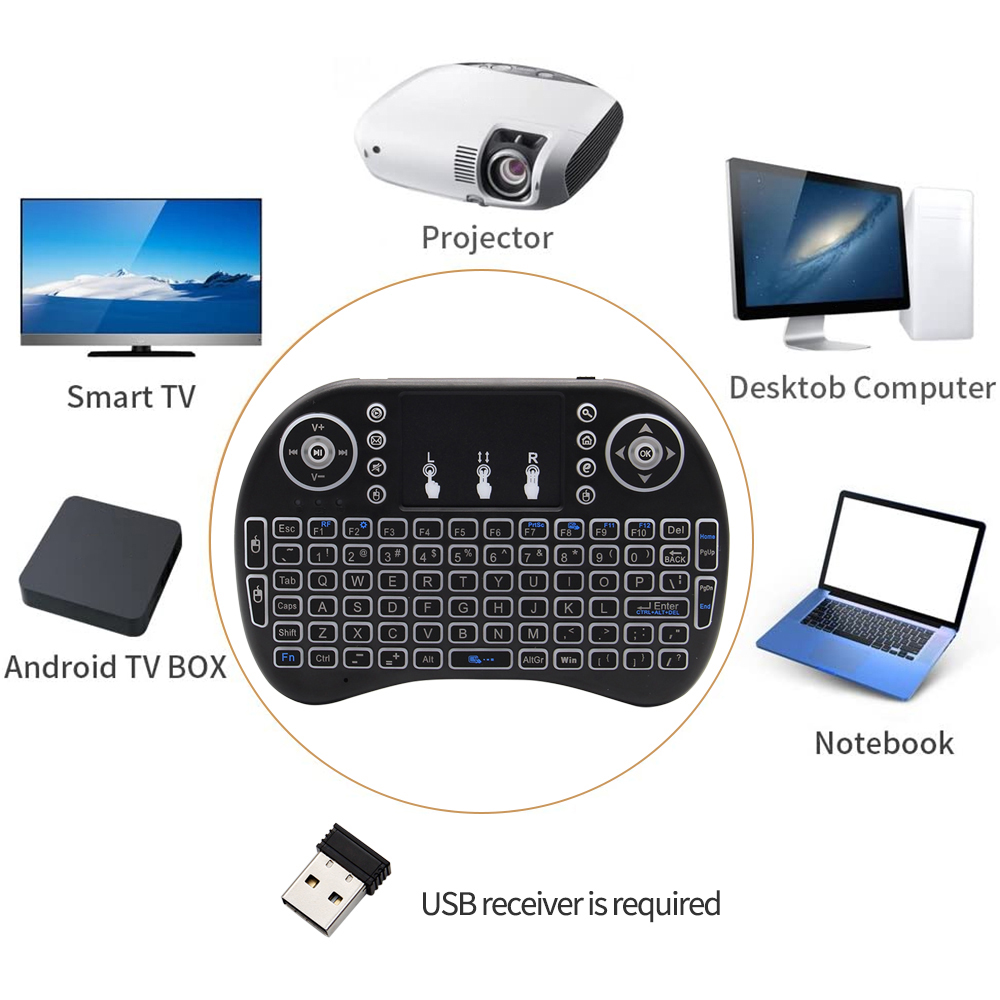 Backlit English Russian French - Gaming Keyboard Wireless incelemesi ve fiyatı
