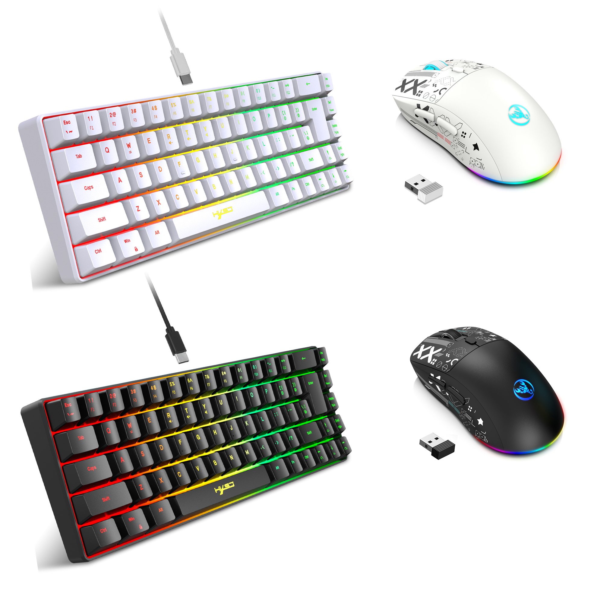 60% gaming Keyboard and mouse  - Gaming Keyboard Mouse And Headset Combo incelemesi ve fiyatı