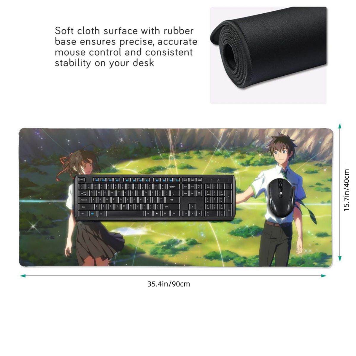 Japanese Anime Your Name Large - Gaming Keyboard Name incelemesi ve fiyatı