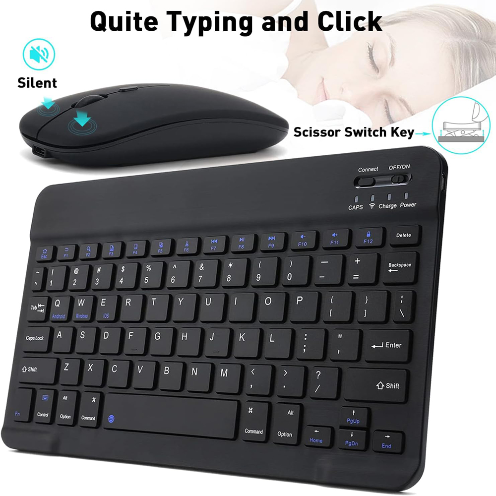 10 lnch  Wireless  Bluetooth M - Gaming Keyboard Wireless incelemesi ve fiyatı