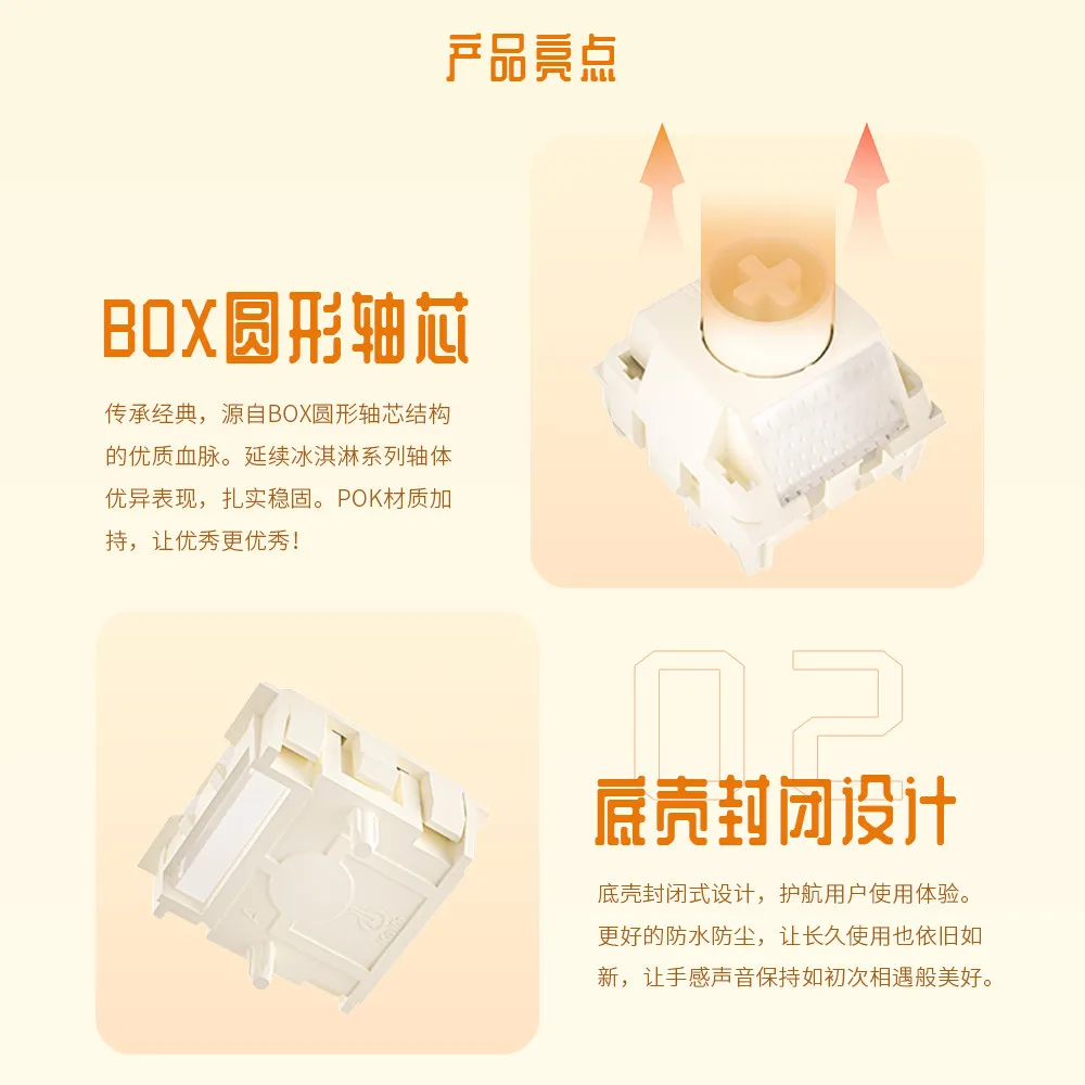 Kailh Ice Cream Magnetic Linea - Gaming Keyboard Magnetic Switches incelemesi ve fiyatı