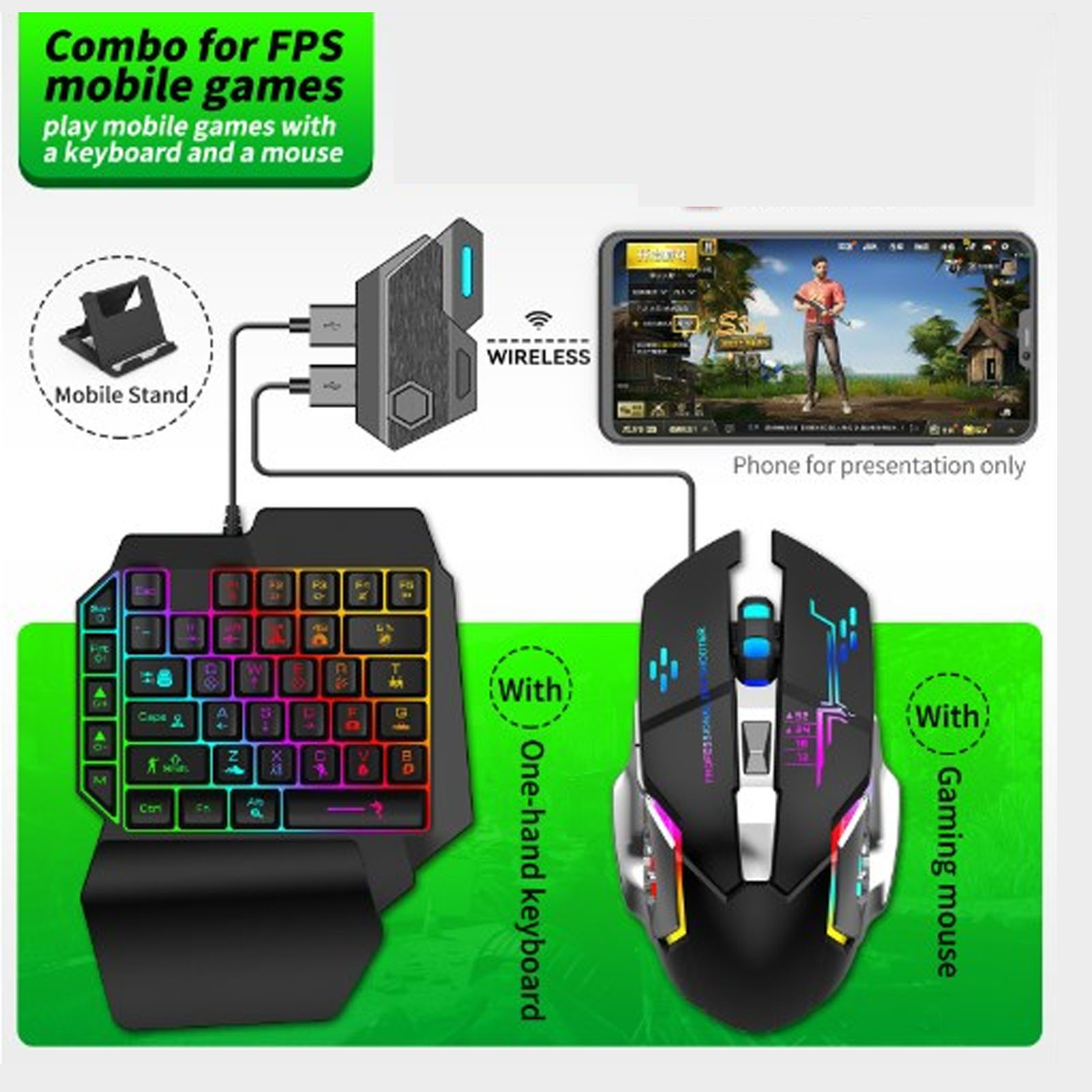Keyboard Mouse Converter Set R - Gaming Keyboard Extension incelemesi ve fiyatı