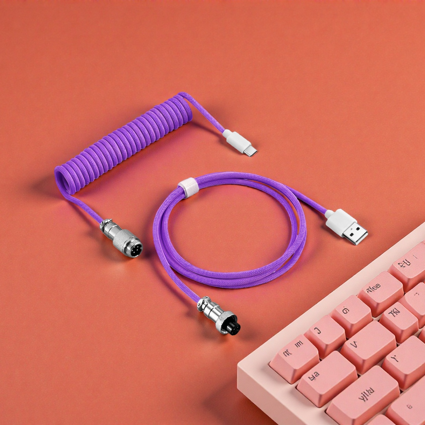 Type C USB Aviator Coiling Cab - Gaming Keyboard Extension incelemesi ve fiyatı