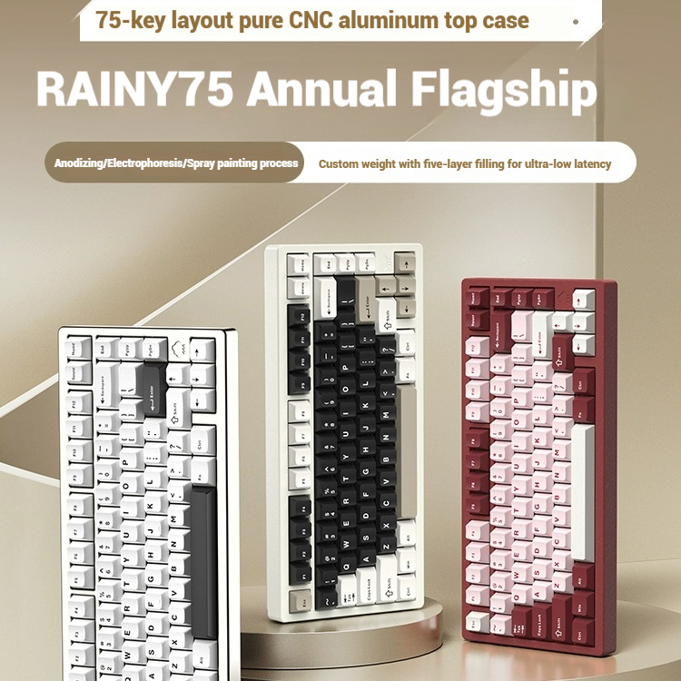 Wireless Bluetooth RAINY75 Cus - Gaming Keyboard Wireless incelemesi ve fiyatı