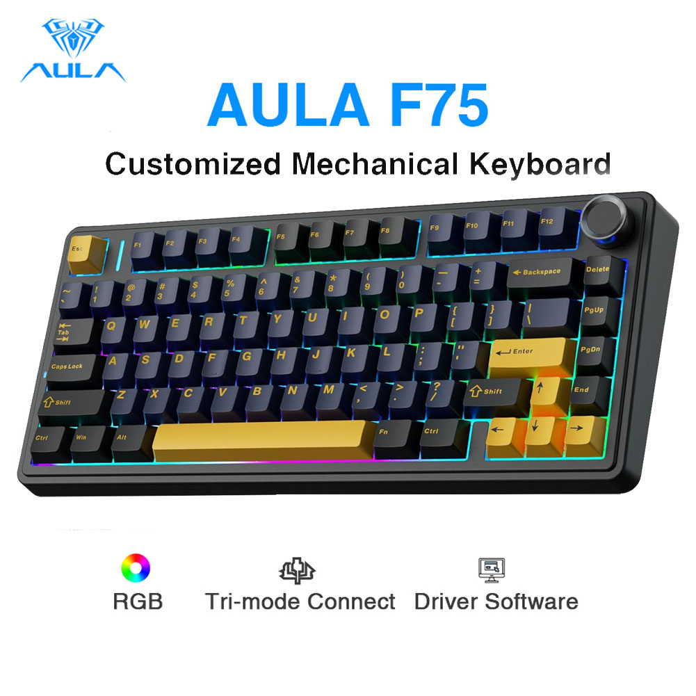 Aula F75 Mechanical Keyboard,  - Gaming Keyboard No Number Pad incelemesi ve fiyatı