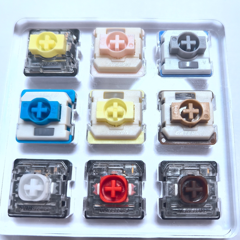 GATERON Acrylic 9keys Switch T - Gaming Keyboard Tester incelemesi ve fiyatı