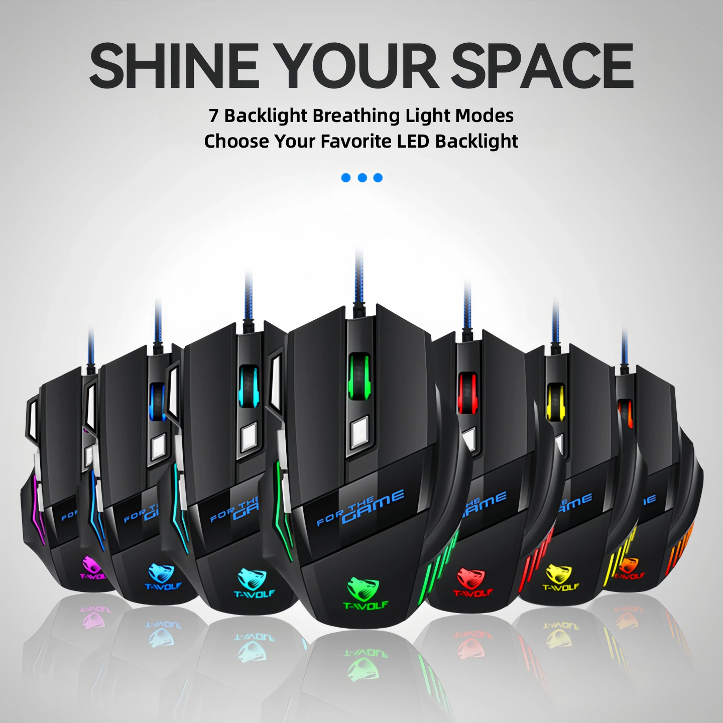 Wired RGB Gaming Mouse 6 Butto - Gaming Keyboard Budget incelemesi ve fiyatı