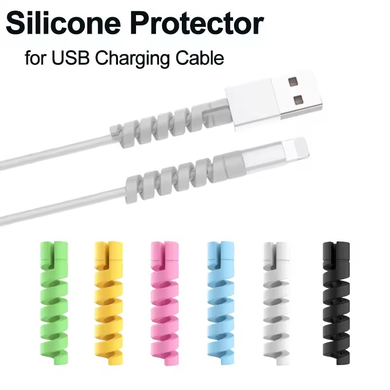 6/10/12/20pcs  Protector Silic - Coiled Usb Cable incelemesi ve fiyatı