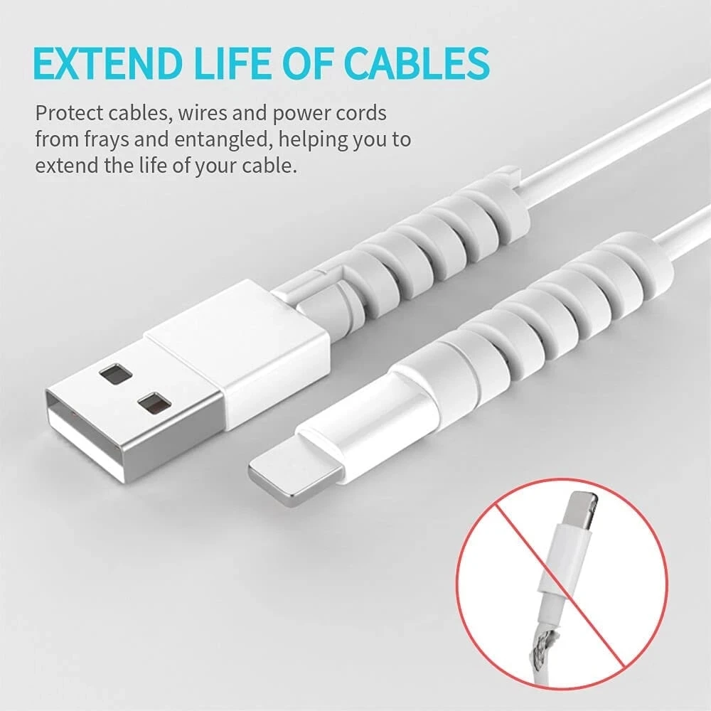 6/10/12/20pcs  Protector Silic - Coiled Usb Cable incelemesi ve fiyatı