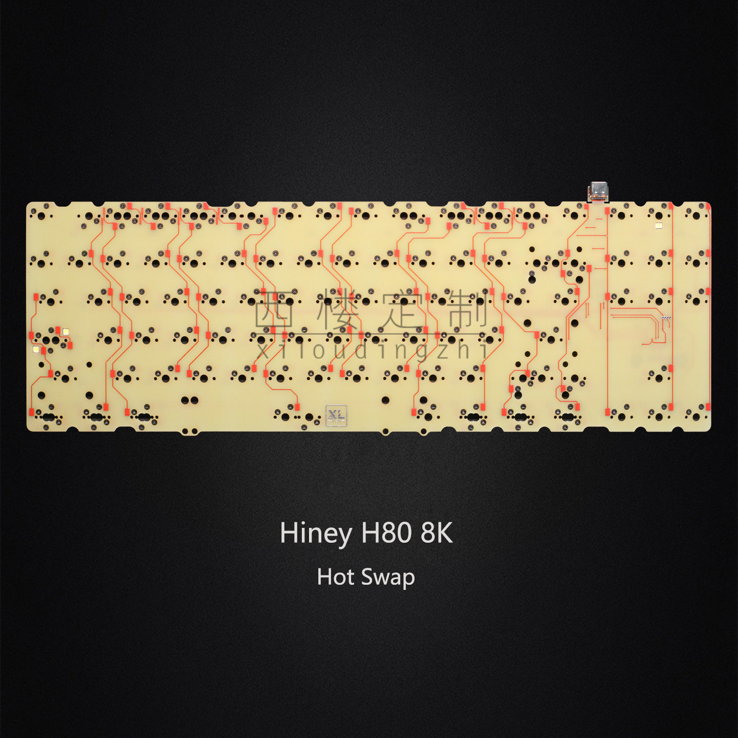 8k hotswap PCB Hiney H80 with  - Hot Swap Pcb incelemesi ve fiyatı