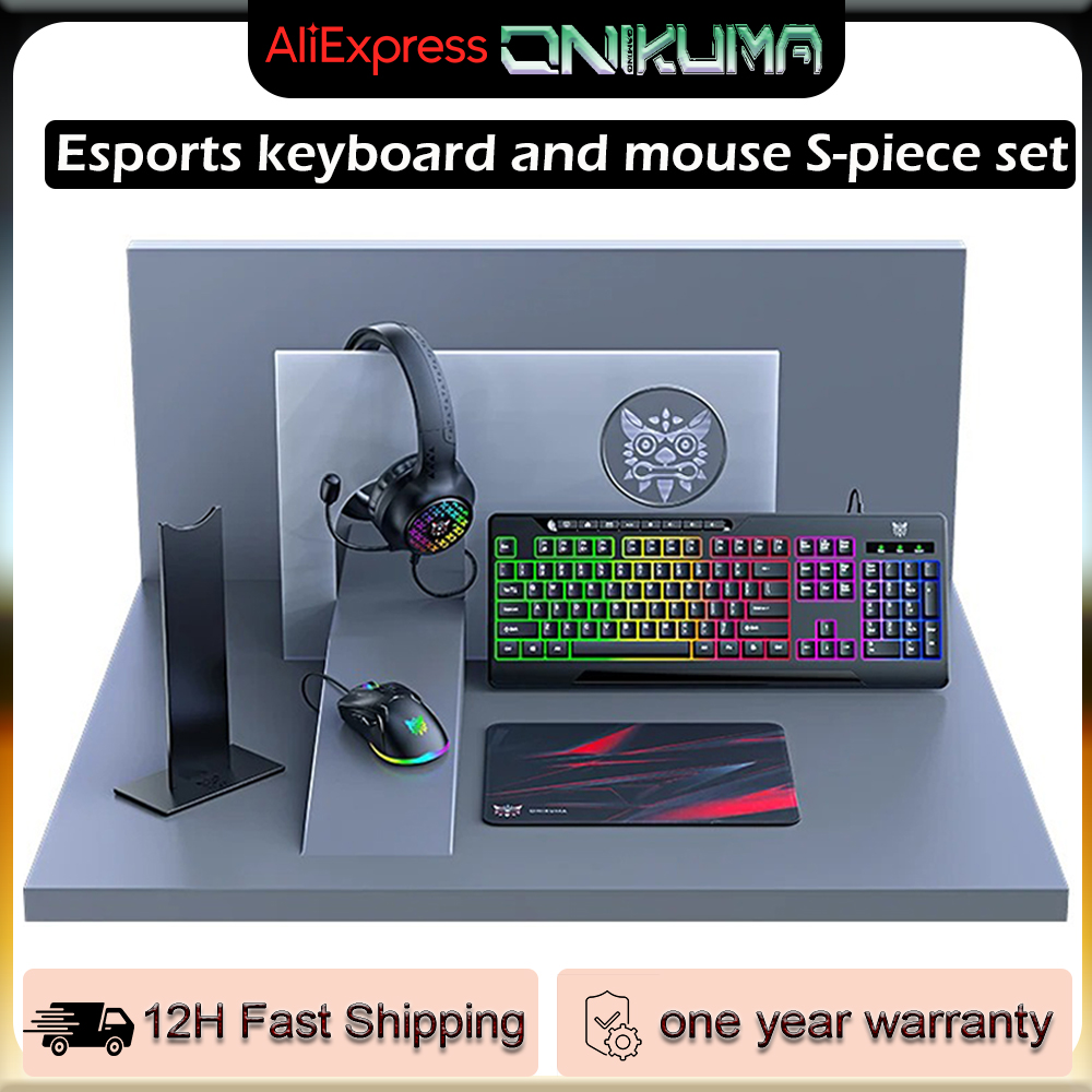 Computer Mouse and Gaming Keyb - Gaming Keyboard Mouse And Headset Combo incelemesi ve fiyatı