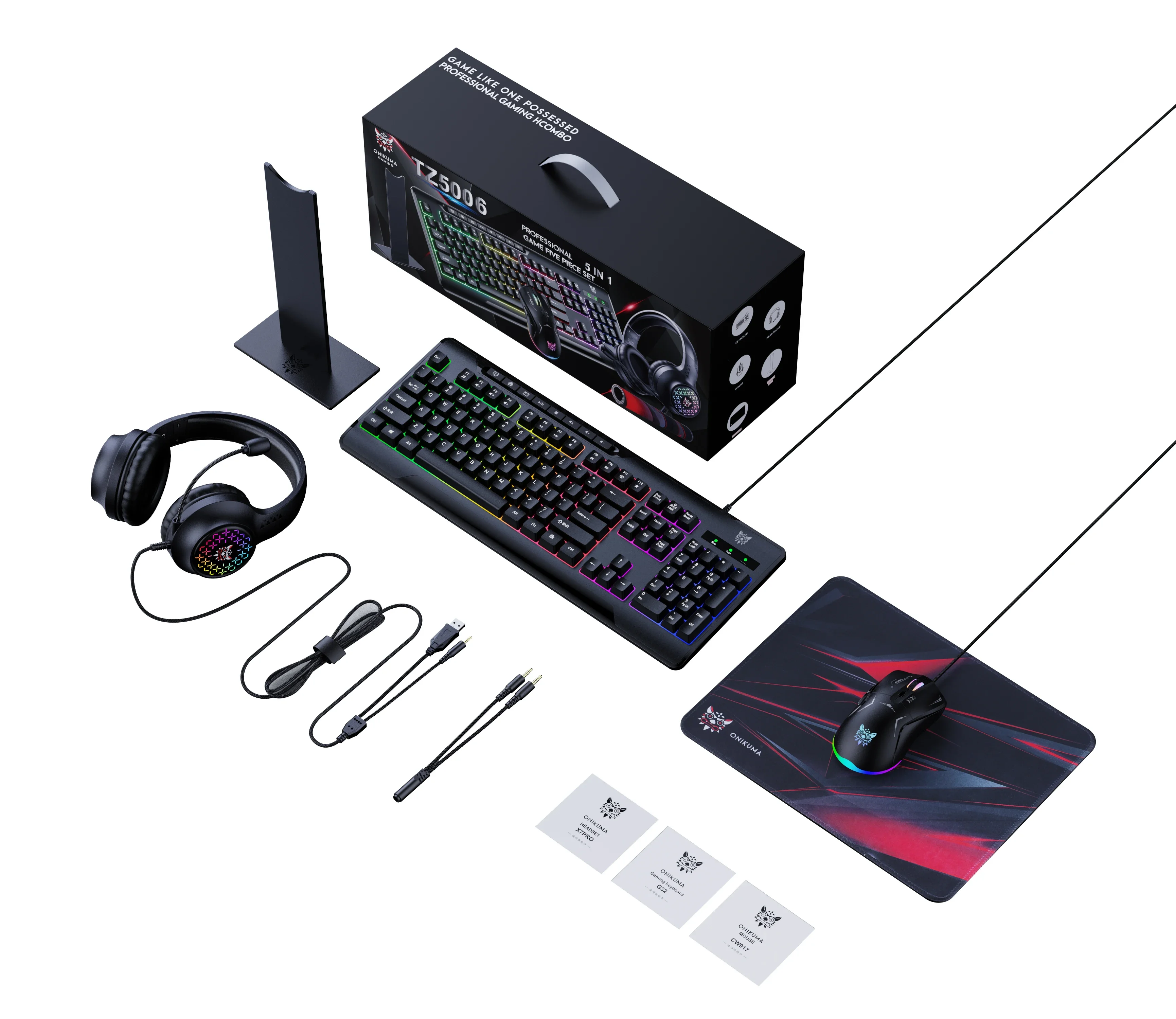 Computer Mouse and Gaming Keyb - Gaming Keyboard Mouse And Headset Combo incelemesi ve fiyatı