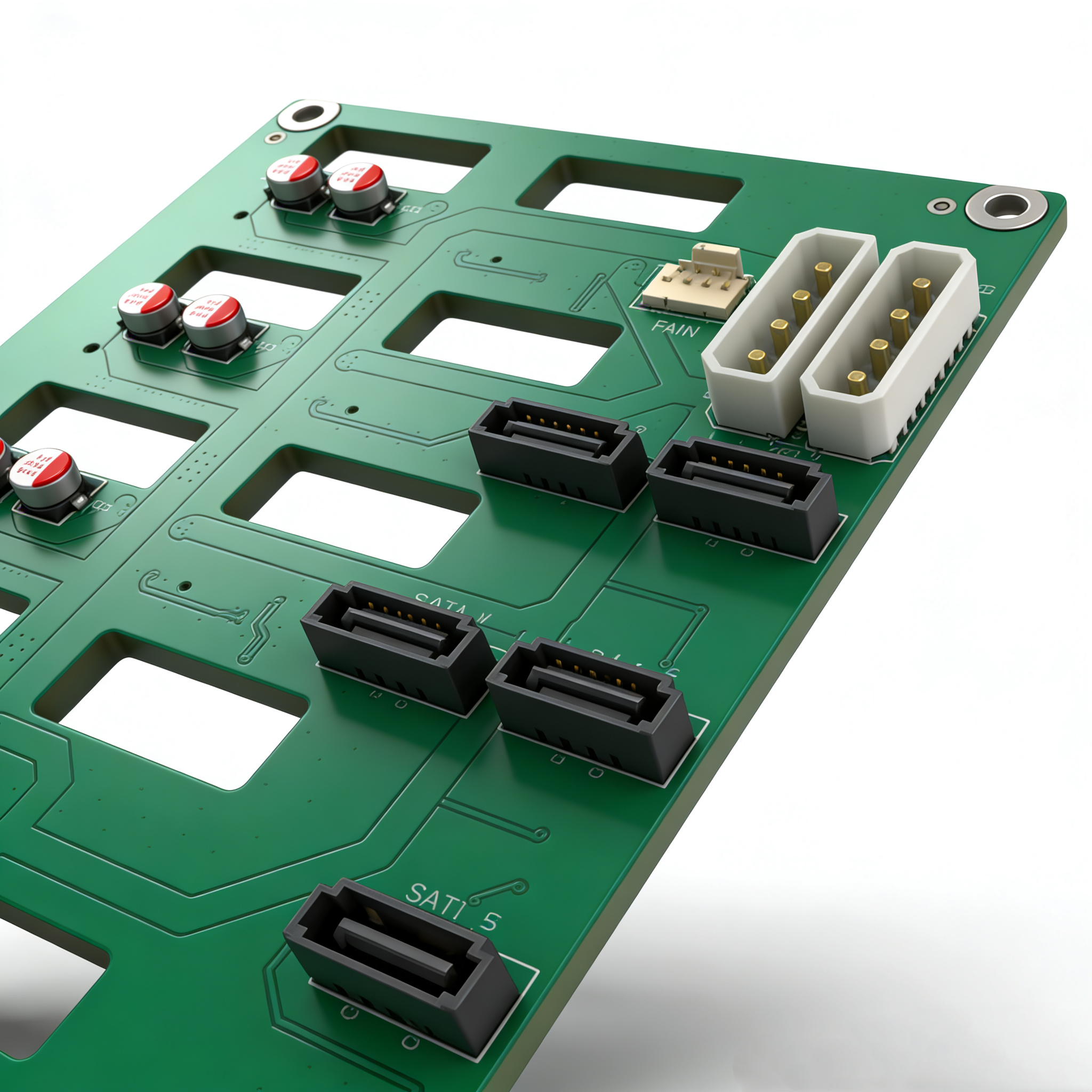 5-Bay SATA Hard Drive Backplan - Hot Swap Pcb incelemesi ve fiyatı