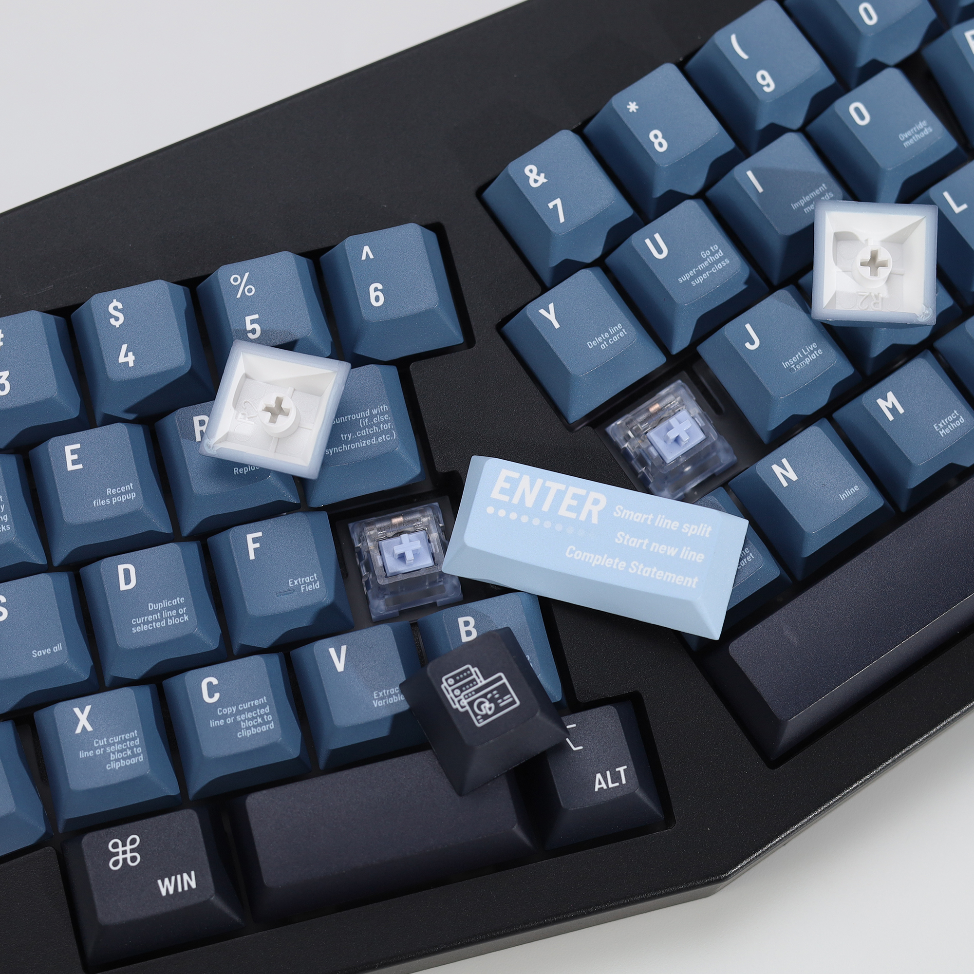 KBDiy Black Programmer Keycap  - Gaming Keyboard Magnetic Switches incelemesi ve fiyatı