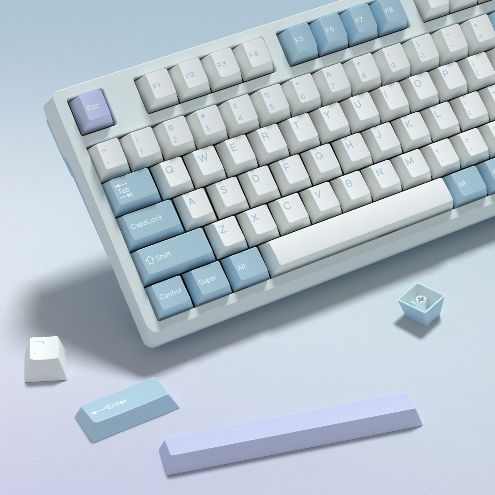 KBDiy GMK Illusion Keycap Cher - Gaming Keyboard Extension incelemesi ve fiyatı