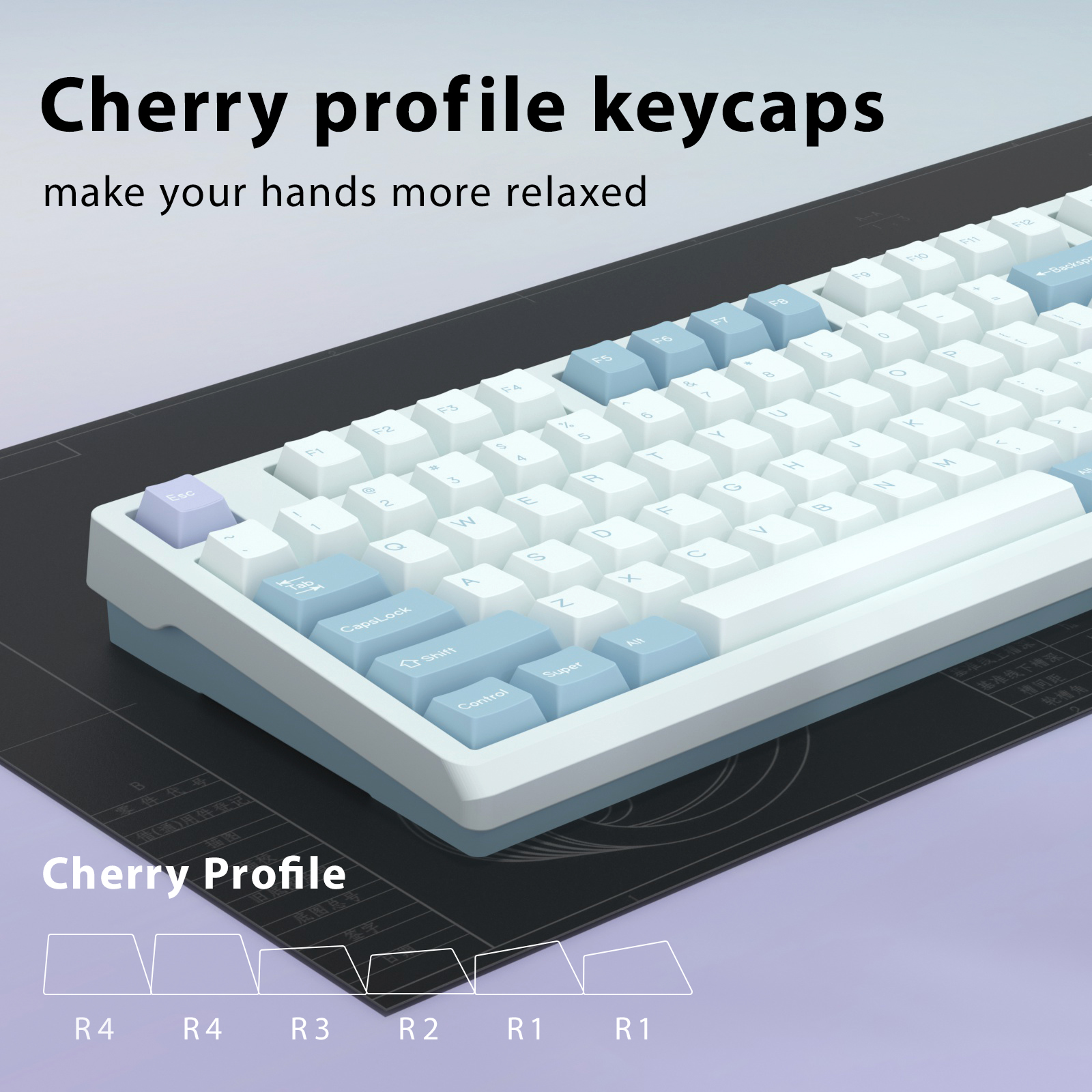 KBDiy GMK Illusion Keycap Cher - Gaming Keyboard Extension incelemesi ve fiyatı