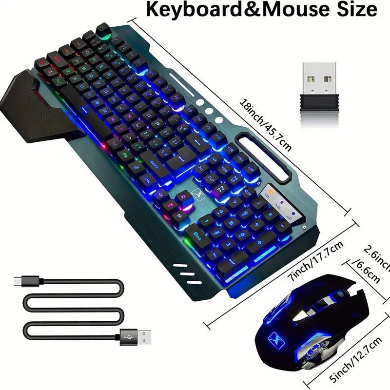 MAMBASNAKE K680 Wireless Recha - Gaming Keyboard Mouse And Headset Combo incelemesi ve fiyatı