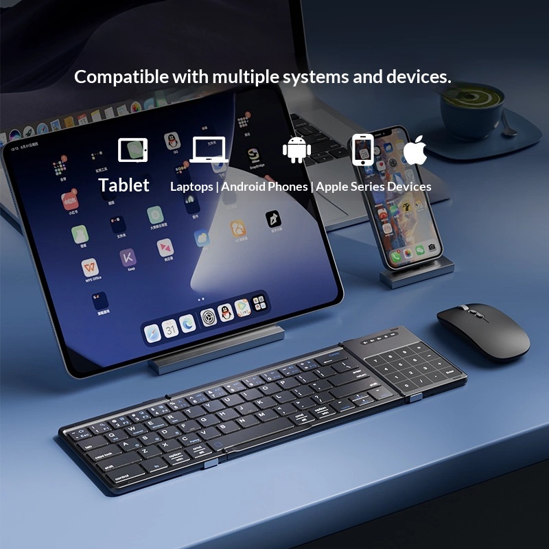 Mengzu Tri Fold Wireless Bluet - Gaming Keyboard Wireless incelemesi ve fiyatı
