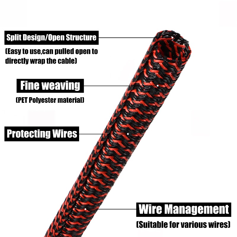 3/5/10m PET Cable Sleeve Self- - Coiled Usb Cable incelemesi ve fiyatı