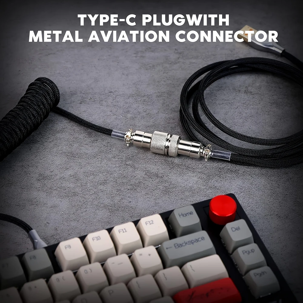 1.5m Coiled Keyboard Cable USB - Coiled Usb Cable incelemesi ve fiyatı