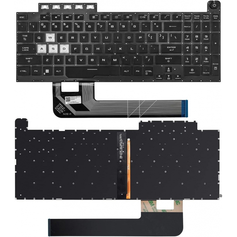 LL+ New US Keyboard for Asus T - Gaming Keyboard Backlit incelemesi ve fiyatı