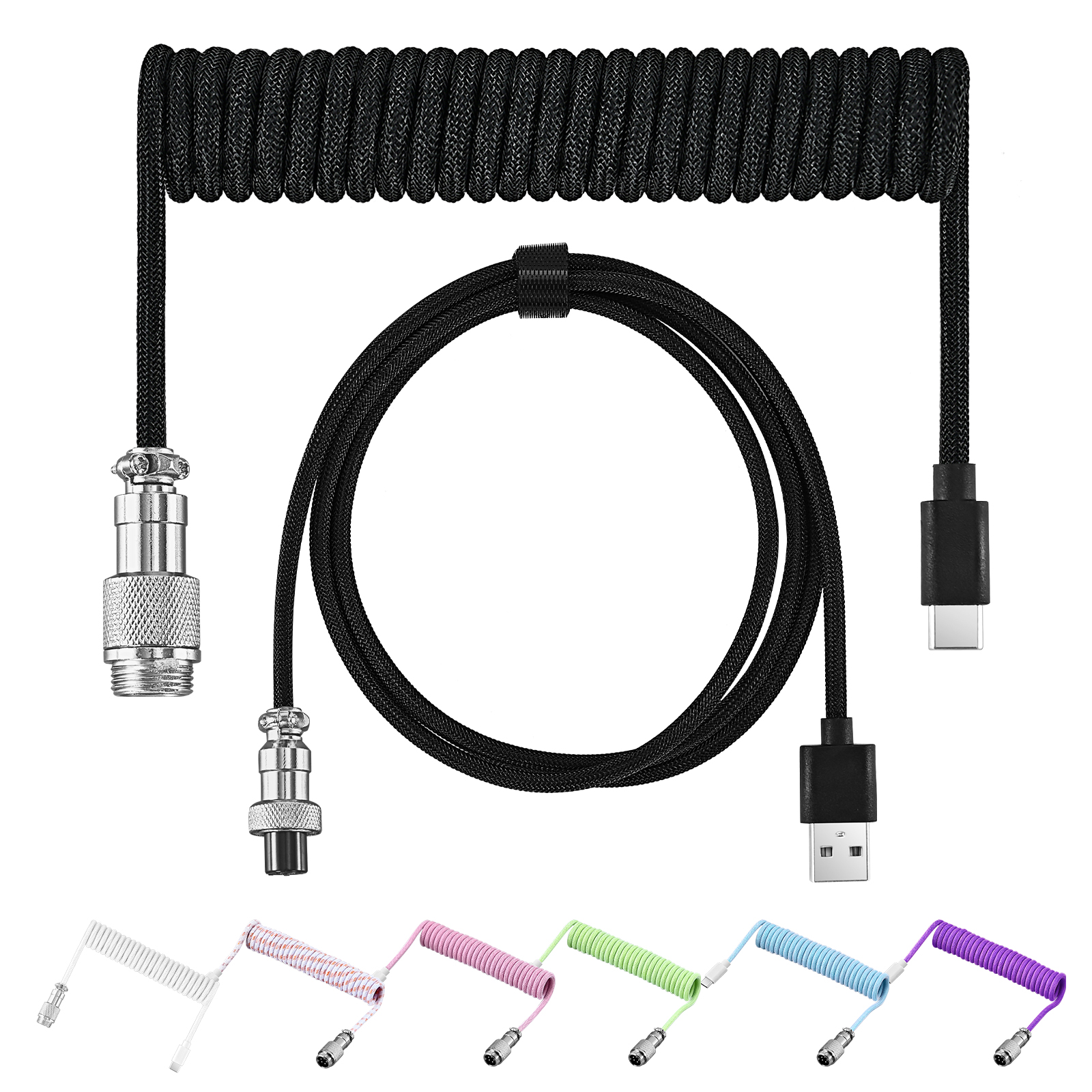 Type C Mechanical Keyboard Coi - Coiled Usb Cable incelemesi ve fiyatı