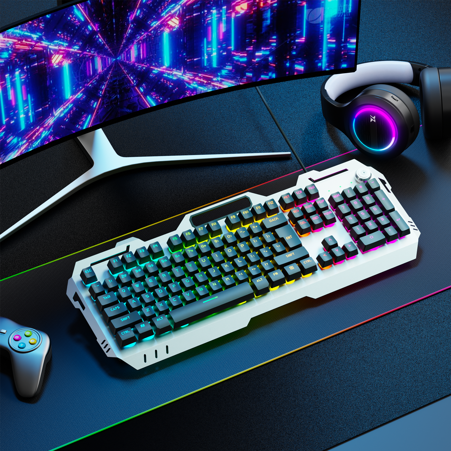 EWEADN Silent Gaming Keyboard, - Gaming Keyboard Backlit incelemesi ve fiyatı