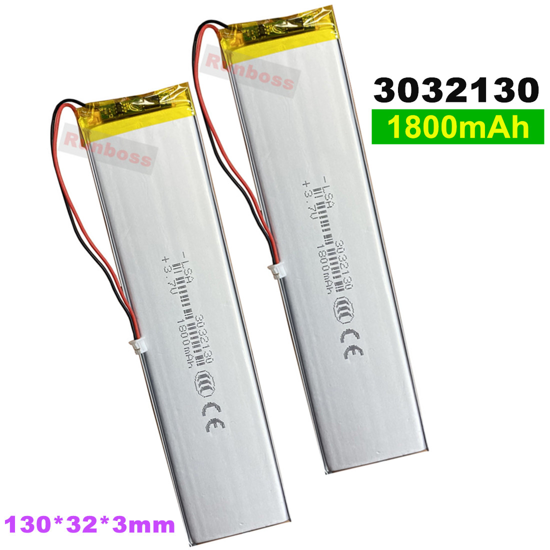 1-10 Pcs 3.7V 1800mAh 3032130  - Gaming Keyboard Tester incelemesi ve fiyatı